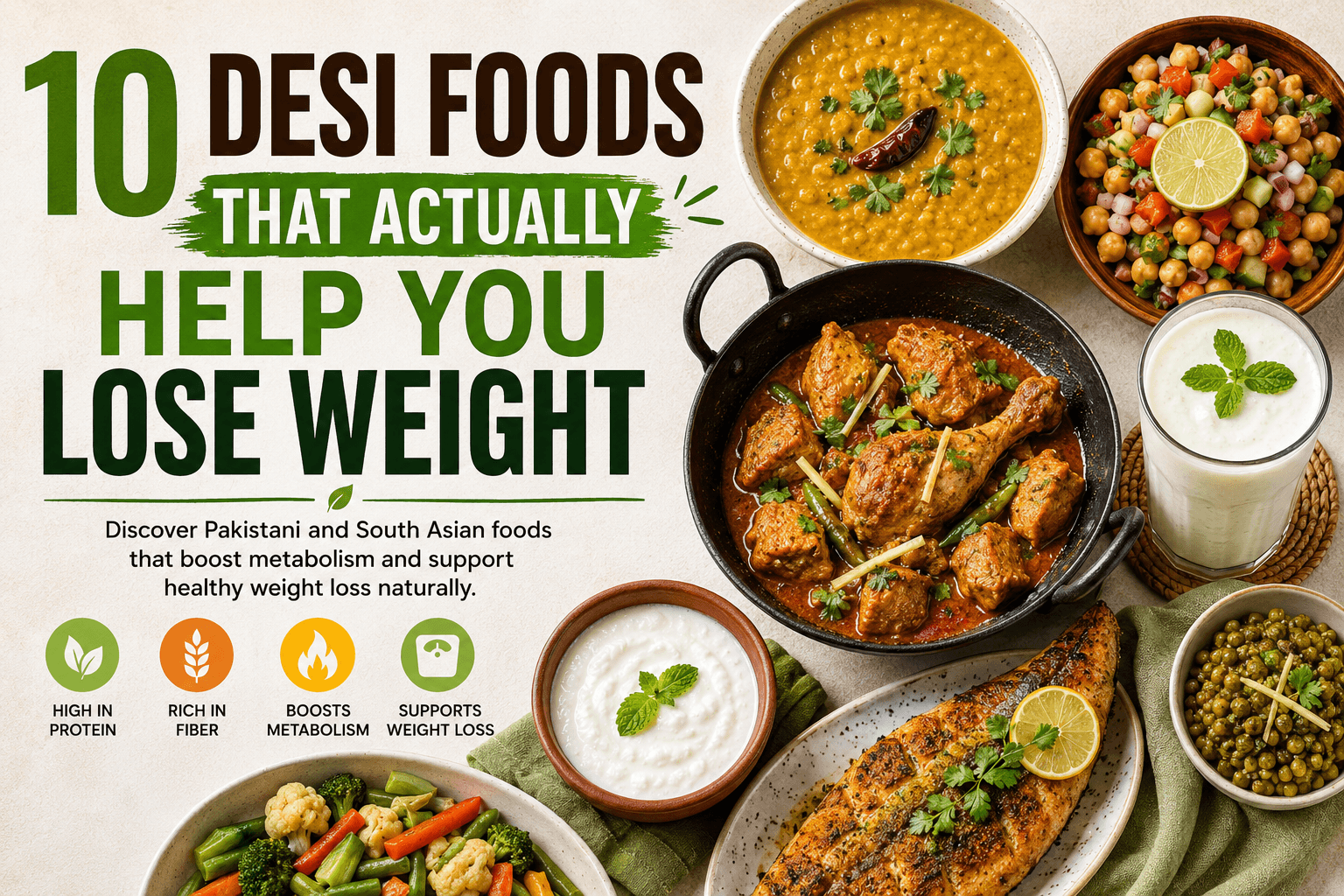 10 Desi Foods That Actually Help You Lose Weight
